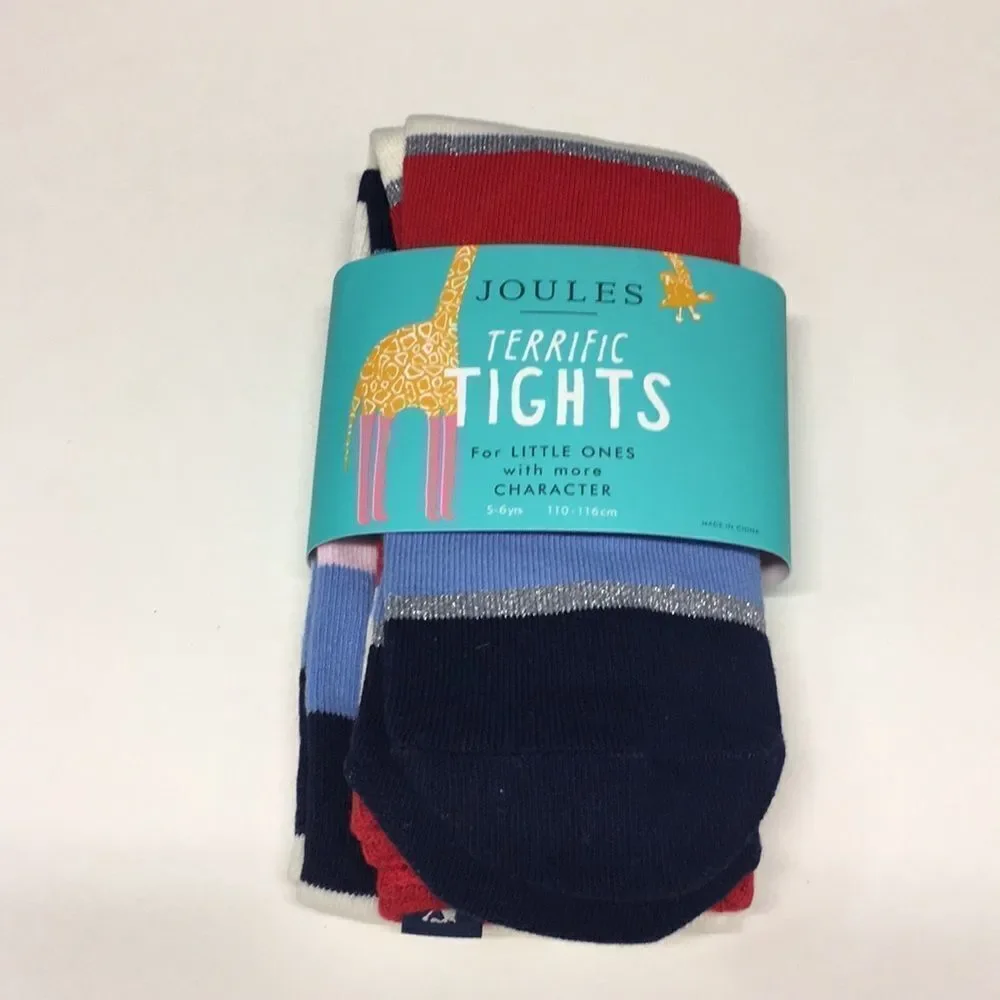 New Joules tights 5-6yrs